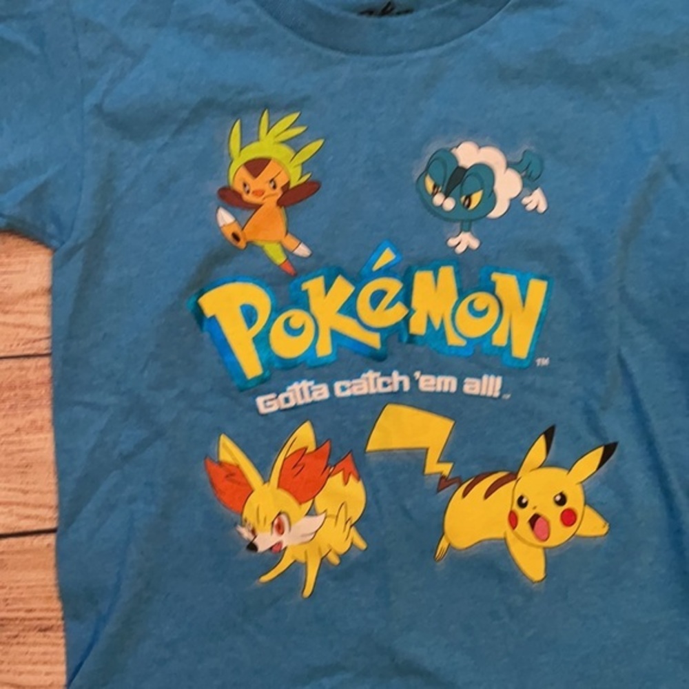 Boys Pokémon t shirt size (XS) 4-5 - Picture 2 of 5